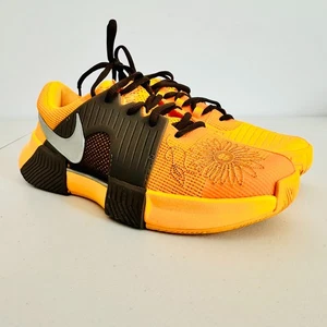 NEW NIKE GP CHALLENGE 1 OSAKA SUNDIAL/BROWN SUNFLOWER FLORAL SNEAKERS RARE SZ 6 - Picture 1 of 11