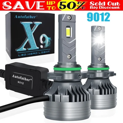 2pc LED Headlight Car Bulbs Kit 5202 Fog Lights for Chrysler 300 2011 2013 2014 - Image 1 of 4