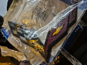 2014-2019 Chevrolet Corvette Emblem front bumper Emblem Badge Flag black new OEM - Bild 1 von 4