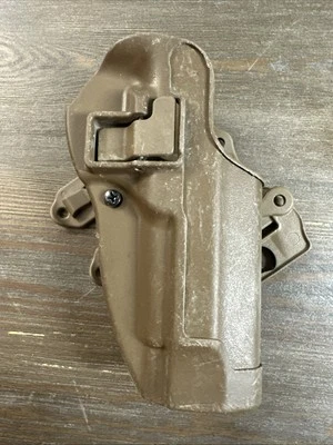 Molle Hard MOUNT BLACKHAWK SERPA Holster Beretta 92 96 COYOTE RH TACTICAL CQC - Image 1 of 4