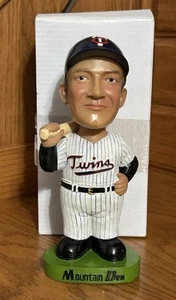 Harmon Killebrew Wackelkopf Minnesota Zwillinge Baseball Mountain Dew mit Box - Bild 1 von 2
