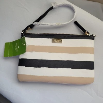 Kate Spade Lolly Grant Street Grainy Vinyl Bag Wristlet Clutch Wallet New Defect - Image 1 of 4