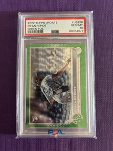 2022 Topps Update Series - Rookie Debut Ryan Pepiot #US258 PSA 10 “POPULATION 1” - Picture 1 of 3