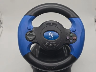 Interact V-Thunder Racing Wheel and Pedals PlayStation 2 Tested & Working - Image 1 of 4
