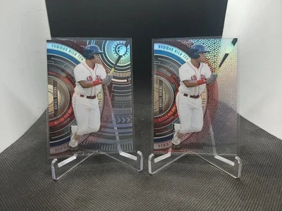 Rafael Devers 2017 Bowman High Tek Pattern 1 Plus Pattern 2 BHT-RD - Image 1 of 2