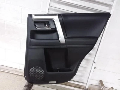 2021 TOYOTA 4 RUNNER Passenger Right Side Door Trim Panel Rear Black Trim 22*    - Image 1 of 4