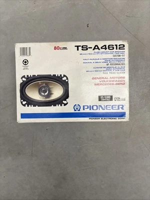 Pioneer 4x6 Inch 20 Watt 2 Way Speaker Pair TS-A4612 - Image 1 of 2