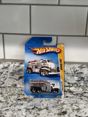 2009 Hot Wheels новые модели быстрый газ #14 белый/хром - Изображение 1 из 4