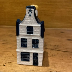 KLM Bols Blue Delft Miniature House Number 16 - Picture 1 of 5