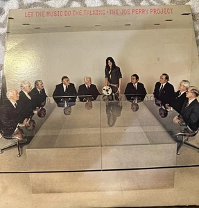 The Joe Perry Project Let The Music Do The Talking LP 1980 Hard Rock - Picture 1 of 8