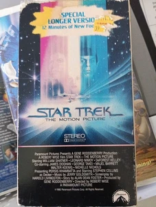 Star Trek: The Motion Picture (VHS, 1989, Special Longer Version) - Picture 1 of 3