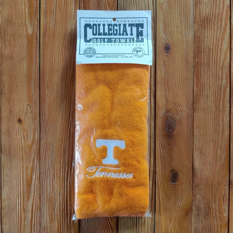 Vintage New Old Stock University Of Tennessee Golf Towel Officially Licensed Cover
