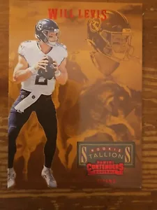 2023 Panini Contenders RED FOIL SP Will Levis RC Tennessee Titans Quarterback - Picture 1 of 1