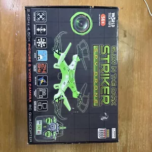 Glow-In-The-Dark Striker Spy Drone w/ Camera - 2.4GHz 4.5CH RC Toy Drone - Picture 1 of 8