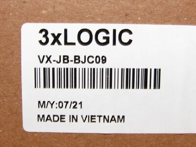 BRAND NEW! 3xLOGIC VX-JB-BJC09 White Junction Mount Bracket CCTV CAMERA
