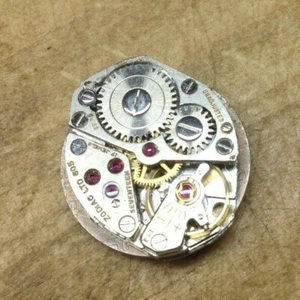ZODIAC cal. 605 Vintage Watch Movement - Ticking - Restoration / Repair - Picture 1 of 5