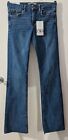 Zara Blue ZW Bootcut Mid-Rise Jeans UK Size 8 REF 7223/045