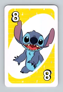 Disney 100° Anniversario UNO - Stitch - Giallo - Card - Da Collezione - Foto 1 di 2