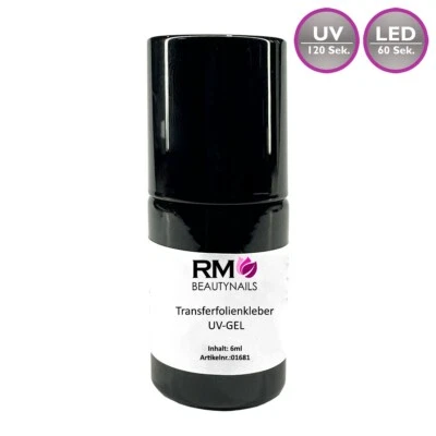 MARKENLOS 5ml Magic Transferfolien Kleber UV-Gel Folienkleber Nailart Nageldesign