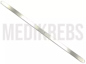 Instrumentos quirúrgicos de acero alemán maleables para espátula cerebral de 8 mm - 20 cm grado ORO - Imagen 1 de 1