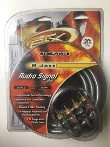 Scosche TWisted RCA Cable- 2 Ch - 9 ft - Picture 1 of 2