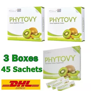 3X Boxes Phytovy Kiwi Detox Supplement Nutrinal Extract Colon Weight Control - Picture 1 of 14