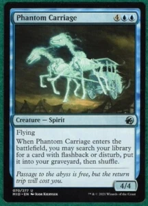 Phantom Carriage - Innistrad: Midnight Hunt MID #070 - Magic MTG Card - Picture 1 of 2