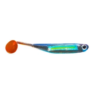 Pez de goma Jenzi SHINY Shad'y azul cebo de goma perca lucio - Imagen 1 de 1