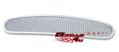 Para 2006-2008 Mazda MX-5 para-choque inferior aço inoxidável cromado malha grade inserção - Imagem 1 de 2