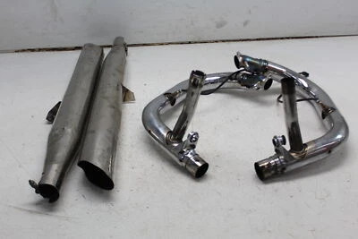2009 TRIUMPH SPEEDMASTER BRITISH CUSTOMS FULL EXHAUST SYSTEM PIPES  - Image 1 of 4