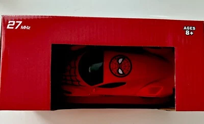 Spider-Man RC Race Car High Speed 32ft Distance Full Function Ages 8+ Marvel - Image 1 of 4