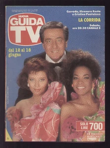 GUIDA TV MONDADORI 33/1988 CORRADO CRISTINA PANTALEON ELEONORA RESTA LA CORRIDA - Picture 1 of 1