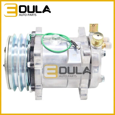 SD508 AC Compressor sanden 5h14 Fits FOR Tractor Excavator Heavy Duty Truck - Image 1 of 4