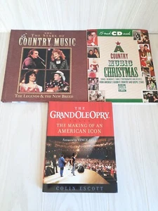 Country Music Grand Ole Opry County Christmas Book Lot 3 - Picture 1 of 10