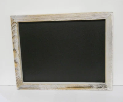 Magnolia Design Co. Wood Framed 11" x 14" Magnetic Chalkboard Wood Whitewash - Image 1 of 4