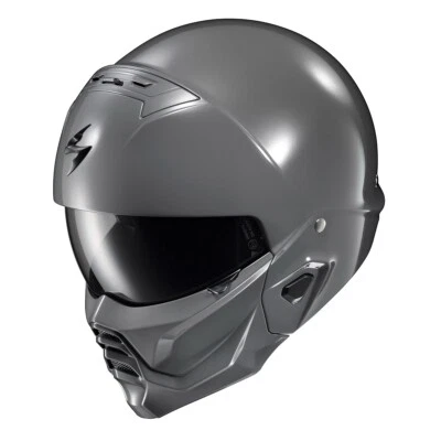 Scorpion EXO Covert 2 Open-Face Helmet Grey Cement Medium - Imagem 1 de 4