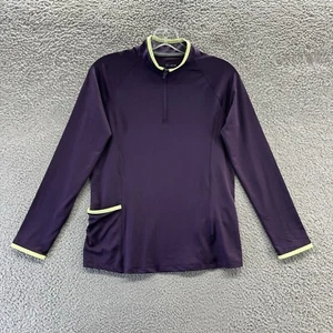 Under Armour Top Girls Size XL Purple Loose Fit Long Sleeve Shirt Youth Girls XL - Picture 1 of 16