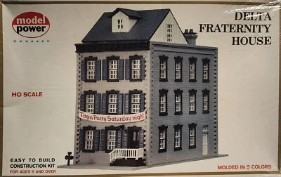 Model Power HO Delta Fraternity House No. 456 - Image 1 of 2
