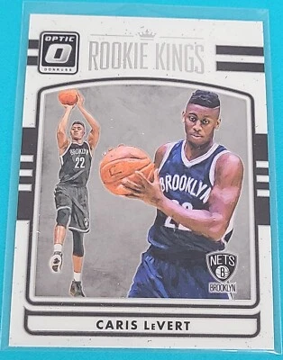2016-17 Optic Rookie Kings RC #17 Caris LeVert Brooklyn Nets BASKETBALL Card q - Image 1 of 2