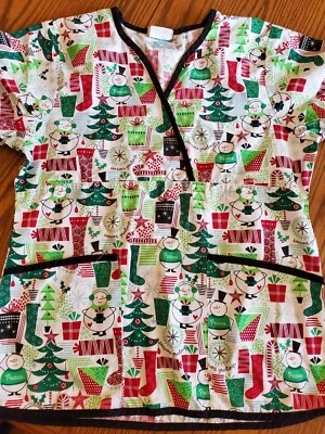 Boneco de neve Tafford esfoliante top pequeno!! Excelente estado usado!! Branco - Imagem 1 de 4