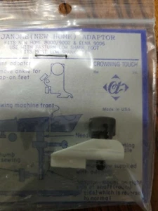 NEW Crowning Touch Janome New Home adapter fits most low shank feet - Picture 1 of 3