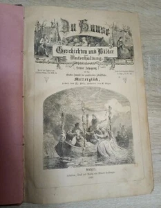 Zu Hause Geschichten Und Bilder Zur Unterhaltung Stuttgart 1868 Eduard Hallberg - Picture 1 of 11
