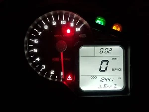 led clock upgrade kit lightenUPgrade WHITE APRILIA RSV MILLE 04-09 gen 2 - Picture 1 of 6