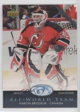 2007-08 Upper Deck All-World Team Martin Brodeur #AW2 HOF