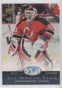 2007-08 Upper Deck All-World Team Martin Brodeur #AW2 HOF