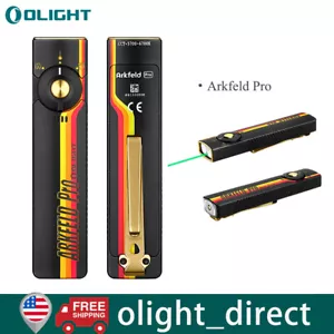 Olight Arkfeld Pro EDC Flashlight 1300LM with Green Beam, UV Light and White LED - Picture 1 of 16