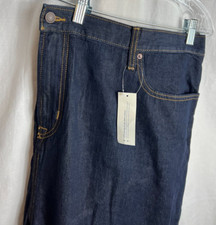 Old Navy Straight Standard Men Jeans Blue Big Tall Size 48x34 Dark Wash Work New