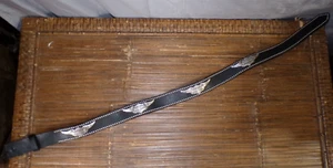 Cinturón de cuero negro Harley Davidson 99550-04VW talla M. Sin hebilla - Imagen 1 de 6