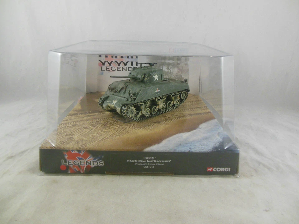 CORGI MILITAIRE REF CC 51016 CHAR SHERMAN M4A3  1/50 - Photo 1/1