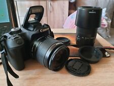 Canon 800D / Rebel T7i BODY and TWO lenses. Shutter count 1775